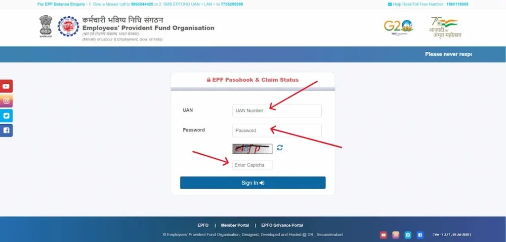 Click Login